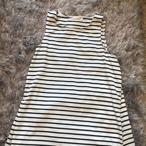 Black and white striped dress 3/$20